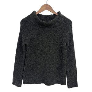 Anthropologie Moth Wool Alpaca Blend Mock Neck Sweater Size Extra Small